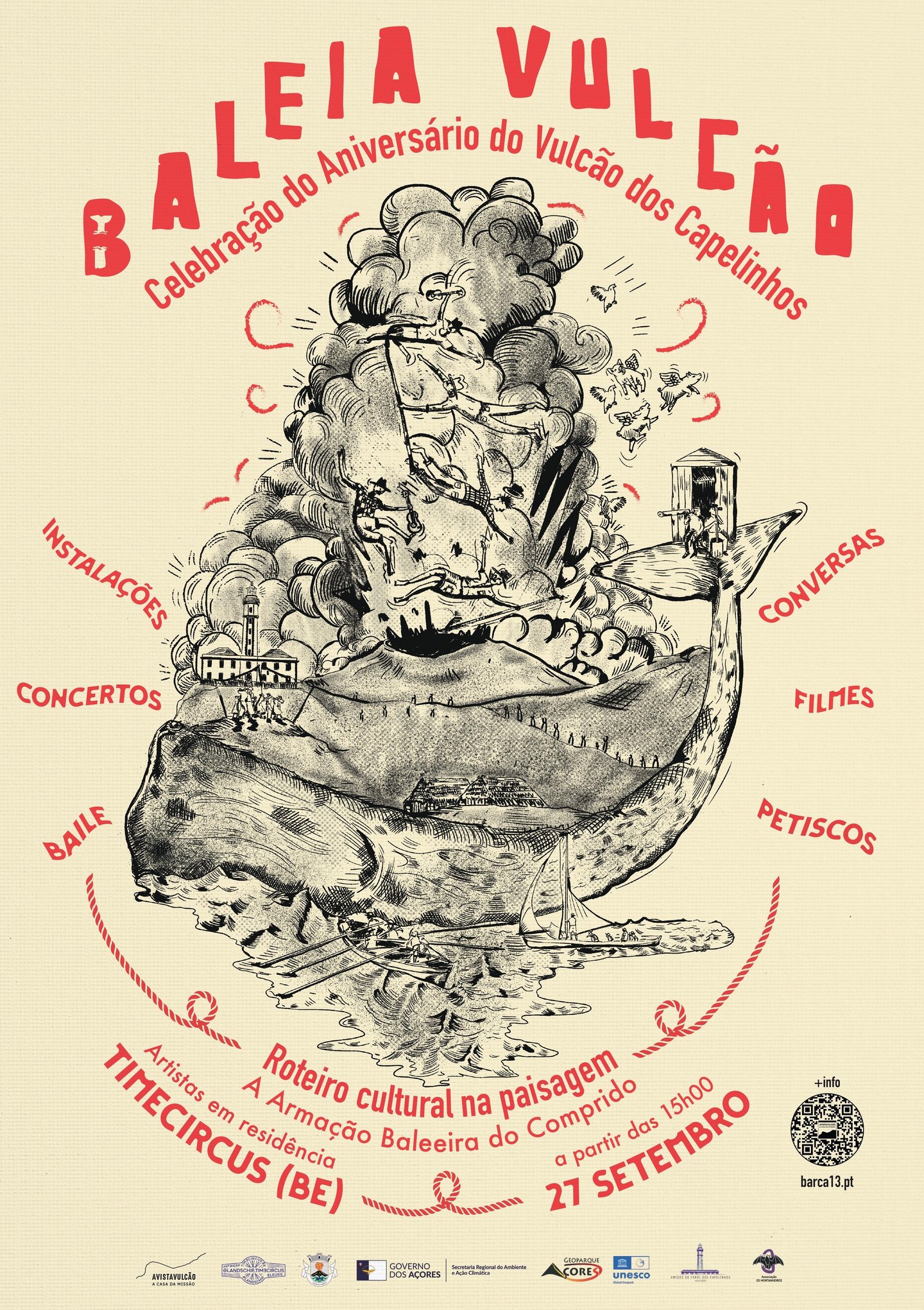 cartaz _baleia vulcão